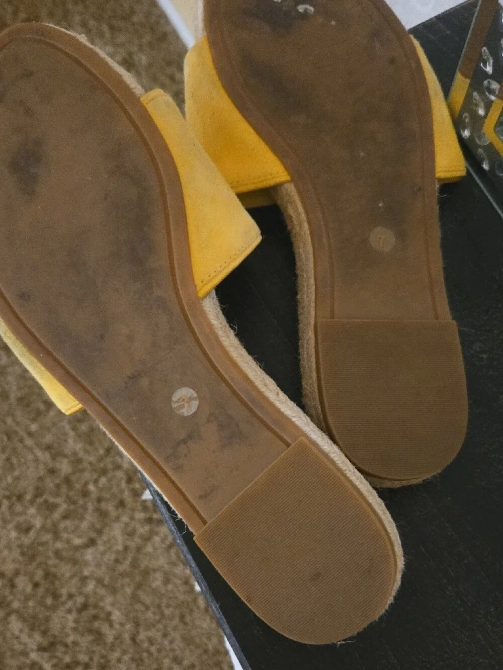Tory Burch suede upper